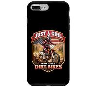 Moto Freak Funny Motorbike Lover Dirt Bike Rider American MX Coque pour iPhone 7 Plus/8 Plus