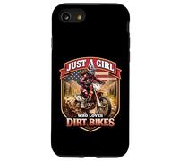 Moto Freak Funny Motorbike Lover Dirt Bike Rider American MX Coque pour iPhone SE (2020) / 7/8
