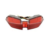 Moto Frein Feu Arrière Lumière Accessoires Moto 1X LED intégré Clignotant feu arrière feu Stop Clignotant Lampe pour Hyperstrada 821 939