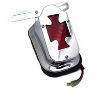 Moto Frein Feu Arrière Lumière Accessoires Moto : Feux arrière croisés modifiés, feu Stop, feu de Position, feu de Plaque d'immatriculation, Clignotants, pour la Plupart des modèles de Motos.