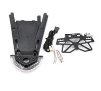 Moto Frein Feu Arrière Lumière Accessoires Moto, Support de Clignotant LED pour Plaque d'immatriculation, feu arrière de Frein pour R Nine T pour Scrambler pour Urban