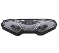 Moto Frein Feu Arrière Lumière Feu arrière 12V pour Moto avec Clignotant latéral à LED pour Tracer MT-09 MT10 FZ-09 FZ-10 2016