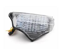 Moto Frein Feu Arrière Lumière Feu arrière à LED pour Moto, Clignotants de freinage, feu arrière intégré, Lampe Clignotante pour Fazer FZ-600 FZ600 FZ6 2004-2008