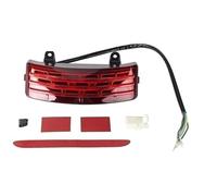 Moto Frein Feu Arrière Lumière Feu arrière de Moto avec Embout de Garde-Boue arrière et feu Stop/Clignotant à LED pour Touring Street Glide FLHX FLTRX 1996-2013