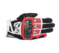 Moto Gant Alpinestars SMX-2 Air Carbon V2 Couleur : Sw / Rouge/Blanc Taille :