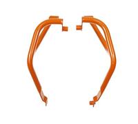 Moto Garde Moteur Bumper pour Duke390 pour 390 250 pour Duke250 2013 2014 2015 2016 Barres Protection Moteur Moto Pare-Chocs Protecteur Cage Cascade Moto Crash Bars(Orange)