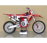 New Ray 1:12 Troylee Designs Redbull Gas Gas Mc450 Justin Barcia Motorcycle Argenté