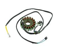 Moto générateur Bobine stator Bobine De Stator De Générateur De Moto 18 Bobines Stator Magnéto pour Moteur pour Loncin CB250 Refroidi par Eau 250CC Dirt Pit Bike ATV Kayo BSE