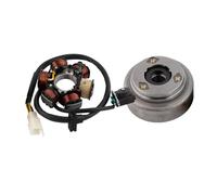 Moto générateur Bobine stator Kit De Volant D'inertie pour Générateur De Motos, Magnéto D'allumage, Stator, pour Moteur De Démarrage 190cc Z190 W190 1P62YML-2, Dirt Pit Bike, ATV