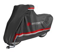 Moto Germot Premium Garage Pliable (Noir/Gris/Rouge) Taille: XXL