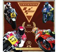 Moto GP - Calendrier officiel 2024 - Calendrier 16 mois : calendrier Pyramid original [multilingue] [calendrier] (calendrier mural)