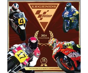 Moto GP - Calendrier officiel 2024 - Calendrier 16 mois : calendrier Pyramid original [multilingue] [calendrier] (calendrier mural)