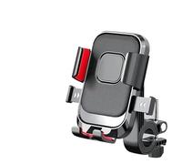 Moto GPS Téléphone Navigation Support Téléphone Moto Portable Guidon Vélo Clip Rétroviseur Pour Scooter Compatible Avec Les Téléphones Portables IPhone 4,7 À Pouces Moto GPS Support(Handbar-Red)