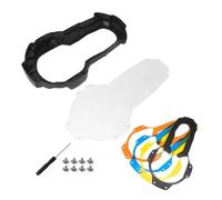 Moto Grille Phare pour BMW pour R1200GS 2014-2019 pour R1250GS 2020-2023 Protecteur Phare Moto Couvercle Protection Phares Housse Phare Moto(Transparent Glass U)