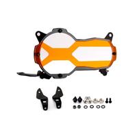 Moto Grille Phare Protecteur De Phare Moto Pour R1250GS Pour Adventure Pour Pour R1200GS LC Pour ADV 2013-2022(Orange)