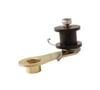 Moto Guide-chaîne De Moto Tendeur de chaîne renforcé avec guide-galet à ressort pour mini-motos, quads et motos tout-terrain 110cc, 125cc 140cc. Pièces détachées pour(Black)