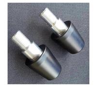 Moto Guidon Contrepoids Poignées Embout Poignée Poignée Barre Fin Bouchon Pour Yamaha FZ1 FZ8 FZ6 FZ6R Pour Fazer YZF R125 Embouts guidon moto(Noir)