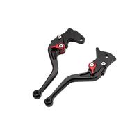 Moto Guidon Frein Levier Pour Yamaha Pour Tzr 50 Pour TZR50 Pour L'Europe 2003-2012 Leviers Dembrayage Frein Moto En Aluminium Réglables CNC Frein Embrayage Levier(Black 147mm)