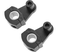 Moto - guidon - pinces Riser 12 mm ou 28 mm pour Suzuki Yamaha Kawasaki Bmw Honda (noir)