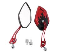 Moto Guidon Rétroviseur Latéral Rétroviseur Universel De Moto, 2 Pièces, 8mm/10mm, Anti-vertige, Accessoires, Rétroviseurs Latéraux, Boulons D'outils Montage