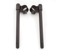 Moto Guidon Riser 33 35 36 37 41 43 45 46 47 48 50 51 52 53 54 MM Pince Montage Surélevée Guidon Moto Pince Barre Poignée Sur Fourche Ons Pince Rehaussement Guidon(Riser Black 46mm)