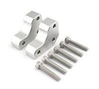 Moto Guidon Riser Guidon Pince Pour Kawasaki Pour Concours 1400 Pour GTR1400 2008-2022 Rehausseurs Guidon 1/2" 25/50 Mm Adaptateurs Support Rallonge Serrage(1in Chrome)