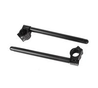 Moto Guidon Riser Guidon Universel De Moto Avec Clip De Course Tube De Fourche Barre De Poignée 31 32 33 35 36 37 39 41 45 48 50 51 Mm Pince Rehaussement Guidon(Black 51mm)