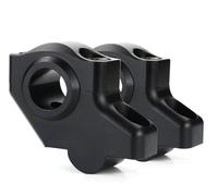 Moto Guidon Riser Pour CBF1000 2006-2019 Pour CBF 500 Pour CBF 600 22 Mm 7/8 "rehausseur De Barre De Poignée Décalée Surélevée Pince Rehaussement Guidon(Matte Black)