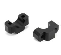 Moto Guidon Riser Pour CRF1100L Pour CRF 1100 L Pour Africa Pour Twin Pour Adventure Pour Sports 2020 Guidon Riser Clamp Extension Guidon Pince Rehaussement Guidon(Black)