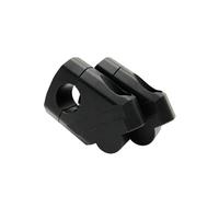 Moto Guidon Riser Pour DL650 Pour V-strom 650 Pour DL 650 Pour VStrom 650 Pour VStrom650 22 Mm Guidon Barre Montage Pince De Poignée De Moto Pince Rehaussement Guidon(22mm Black)