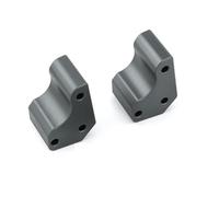 Moto Guidon Riser Pour GTR1400 Pour GTR 1400 Pour ZG1400 Pour Concours 1400 2008-2020 Kit De Rehausseur De Guidon De Moto Pince Rehaussement Guidon(Titanium)