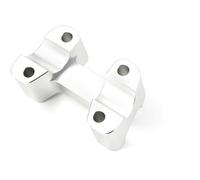 Moto Guidon Riser Pour Monster 659 696 795 1100 2009-2014 2015 2016 Pince De Montage Sur Guidon 1.5 "entretoise De Barre De Poignée Pince Rehaussement Guidon(Silver)