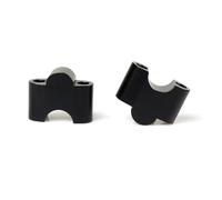 Moto Guidon Riser Pour NC750X Pour NC700X Pour NC 750 X 700 S Pour NC700S Support Guidon Rehausseur Guidon Pince Poignée Bloc Rehaussement Pince Rehaussement Guidon(Black 2)