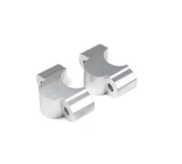 Moto Guidon Riser Pour T700 Pour Hold 700 Pour Tenere700 Pour Rallye Pour Monde Pour Raid Pour Tenere 700 2019-25 MM Rehausseur De Guidon(Silver)