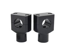 Moto Guidon Riser Pour V-star Pour Route Pour Star 1600 1700 Pour Silverado Moto 7/8 "1" Pince De Levage De Guidon 22 Mm 25 Mm Guidon(Black,25 Mm)