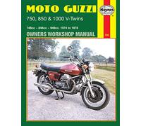 Moto-Guzzi 750, 850 and 1000 V-Twins Owners Workshop Manual, No. M339: '74-'78