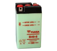 YUASA BATTERIE B49-6 - SANS PACK ACIDE (NON INCLUS)