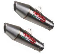 Moto Guzzi V7 ( I-Ii ) -st-sp 2012-2016 GPR Échappement Paire Slip-On Vintacone