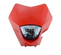 Moto Headlight Moto Pour GASGAS EC 2021 2022 2023, Pour Enduro Phare LED Feux Avant(Red)