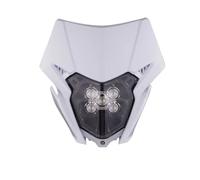 Moto Headlight Pour CRF150L 150R 150F 230L 250L 250X 250M 300 450L 450X 450RL Phare Avant LED Moto Feux Avant(LED White B)