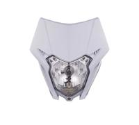 Moto Headlight Pour CRF150L 150R 150F 230L 250L 250X 250M 300 450L 450X 450RL Phare Avant LED Moto Feux Avant(H4 White)