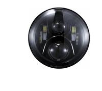 Moto Headlight Pour Road Pour Star 1600 1700 Pour Midnight Pour Silverado Pour V-Star Phares Moto À LED 7 Pouces Faisceau Haut/bas Projecteur Lampe Feux Avant(D)