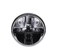 Moto Headlight pour Softail Slim Fat Boy pour Touring Halo DRL Phare Moto LED H4 7 Pouces 7 Pouces LED Tournant(002)