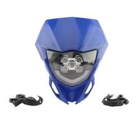 Moto Headlight WR YZ 250 450 Plaque LED Pièces Carénage Phare Moto Feux Avant(Blue)