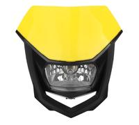 Moto Headlight WR450 Phare Halogène Universel Moto Feux Avant(Yellow)