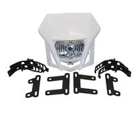 Moto Headlight XR Pour CRF 150 230 250 450 Cache Phare Moto Tout-terrain Feux Avant(B)