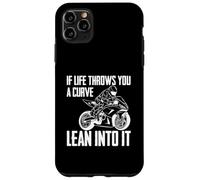 Moto If Life Throws You A Curve Lean Into It Coque pour iPhone 11 Pro Max