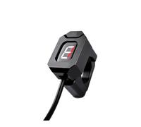 Moto Indicateur de Rapport Compteur De Vitesse Numérique pour Moto, Indicateur De Vitesse De Niveau 1 À 6, Adapté pour pour Inazuma 250 2011-2015 Moto Fixed Ring A214