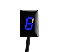 moto indicateur de vitesse Compatible Avec Suzuki Pour C1800R 2008-2015 Pour SV1000 2003-2009 Pour SFV650 2009-2015 Pour VLR1800 2008-2015 Indicateur Rapport Vitesse Moto(Blue)