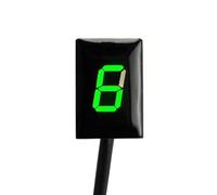 moto indicateur de vitesse Compatible Avec Suzuki Pour C1800R 2008-2015 Pour SV1000 2003-2009 Pour SFV650 2009-2015 Pour VLR1800 2008-2015 Indicateur Rapport Vitesse Moto(Green)